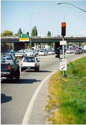 Operational Needs: A ramp metering lane photo is shown on the right of this slide.