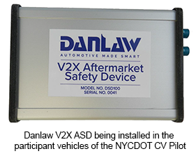 Danlaw V2X Aftermarket Safety Device