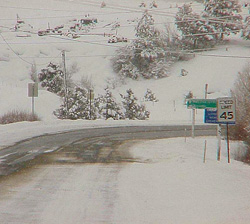 Clarus - Snowy Road photo