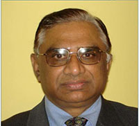 The slide entitled "Instructor" has a photo of the instructor, Raman K Patel, Ph.D., PE, on the left-hand side.